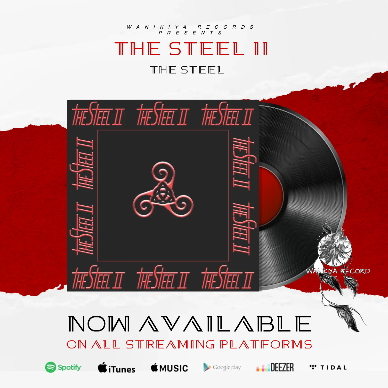 La Wanikiya Record annuncia il nuovissimo album dei The Steel , dal titolo “The Steel II”