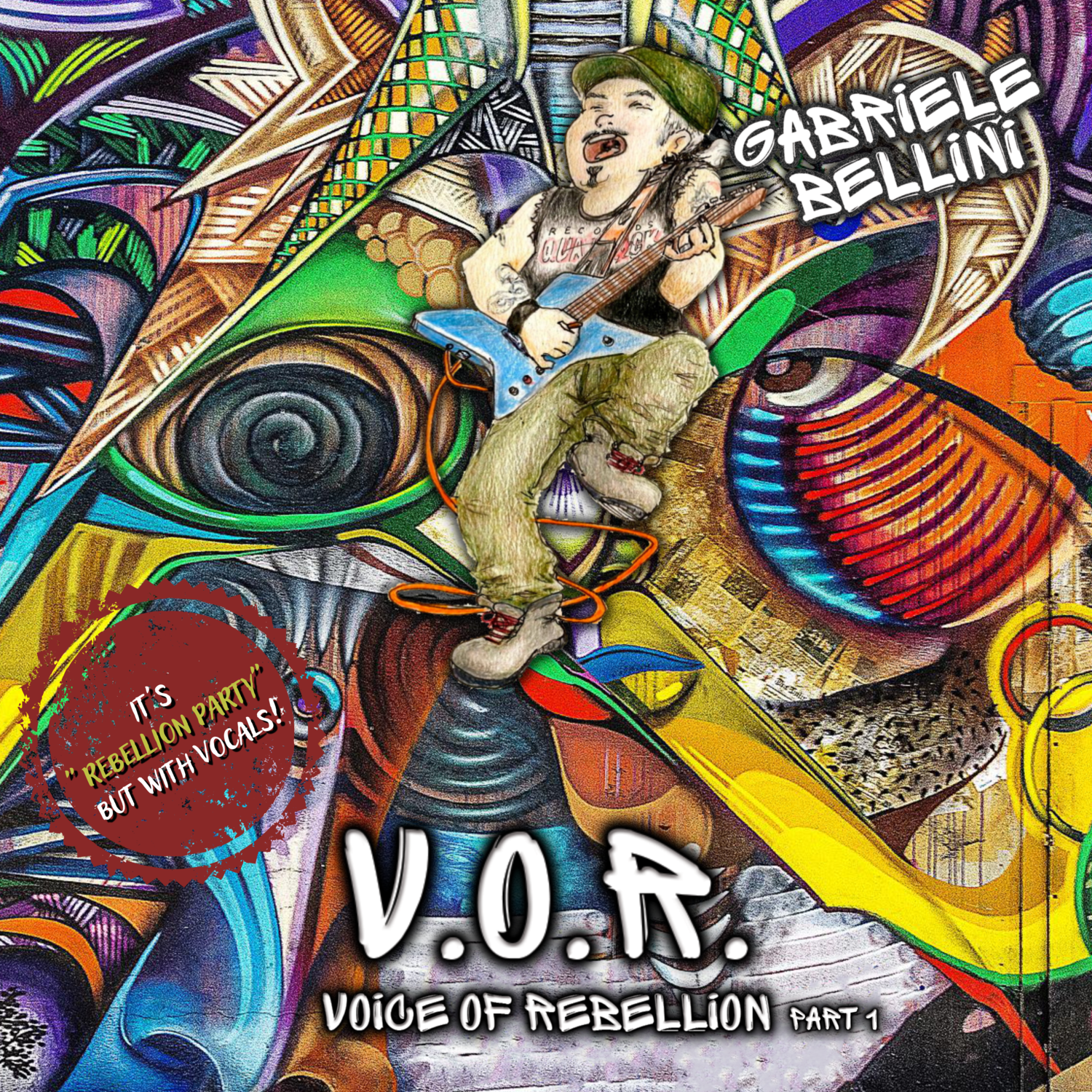 “V.O.R. Voice Of Rebellion Party PART 1” è il nuovo album di Gabriele Bellini